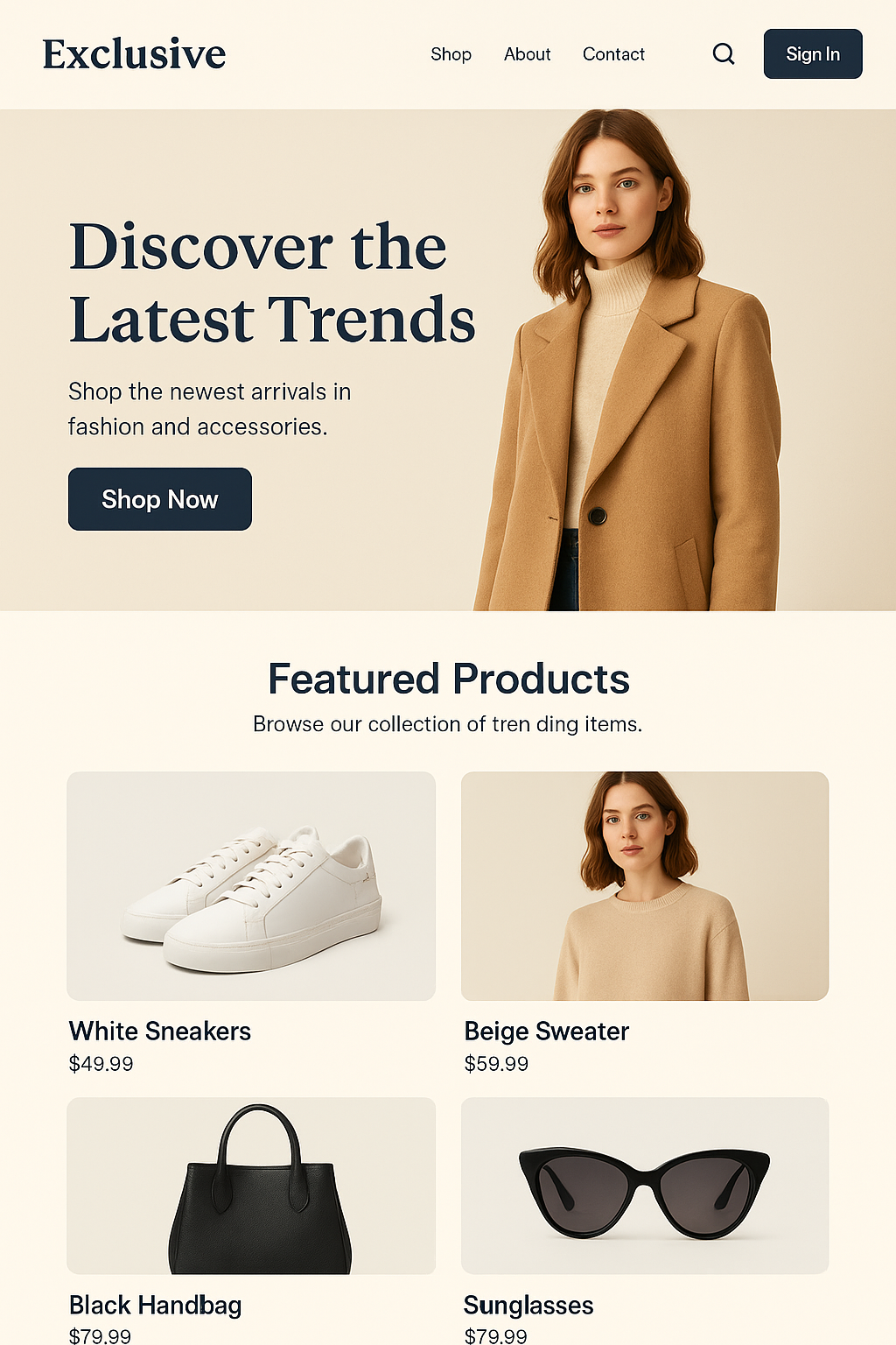 E-commerce Website